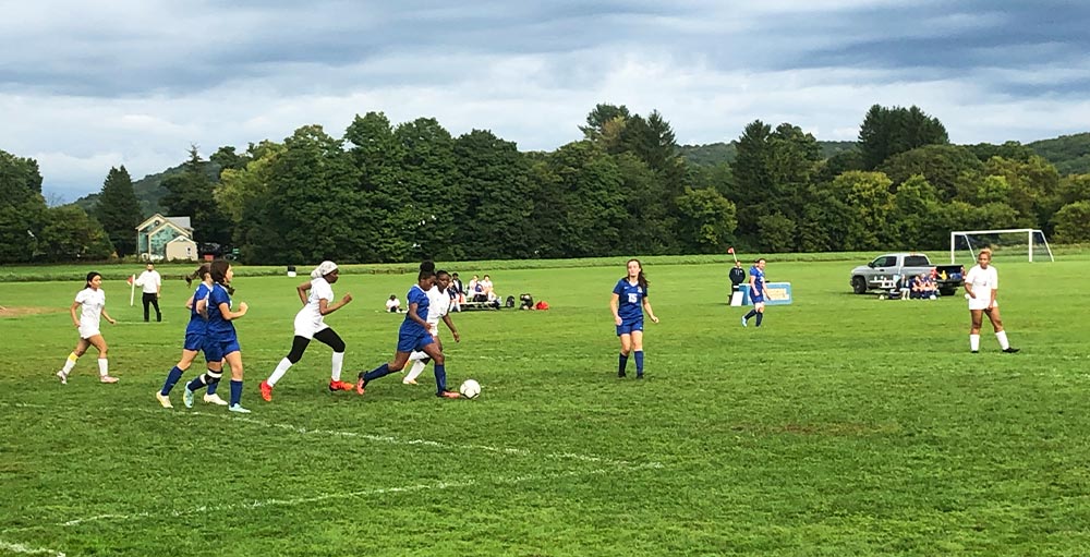 UAS Varsity Girls Soccer Team Defeats Madison