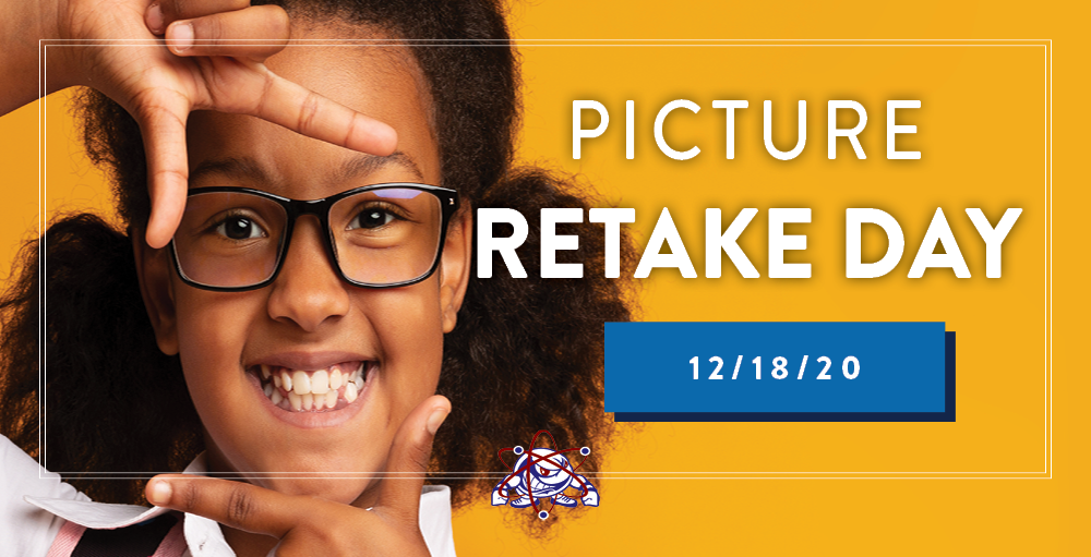 Utica Academy of Science Elementary School’s Picture Retake Day is Friday, December 18th. Students are to enter in the back of the building. Picture Retake Day will be held in the school cafeteria.
