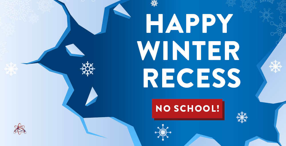 In observance of Mid-Winter Break, there will be no school on Tuesday, February 22nd through Friday, February 25th. Classes resume on Monday, February 28th.