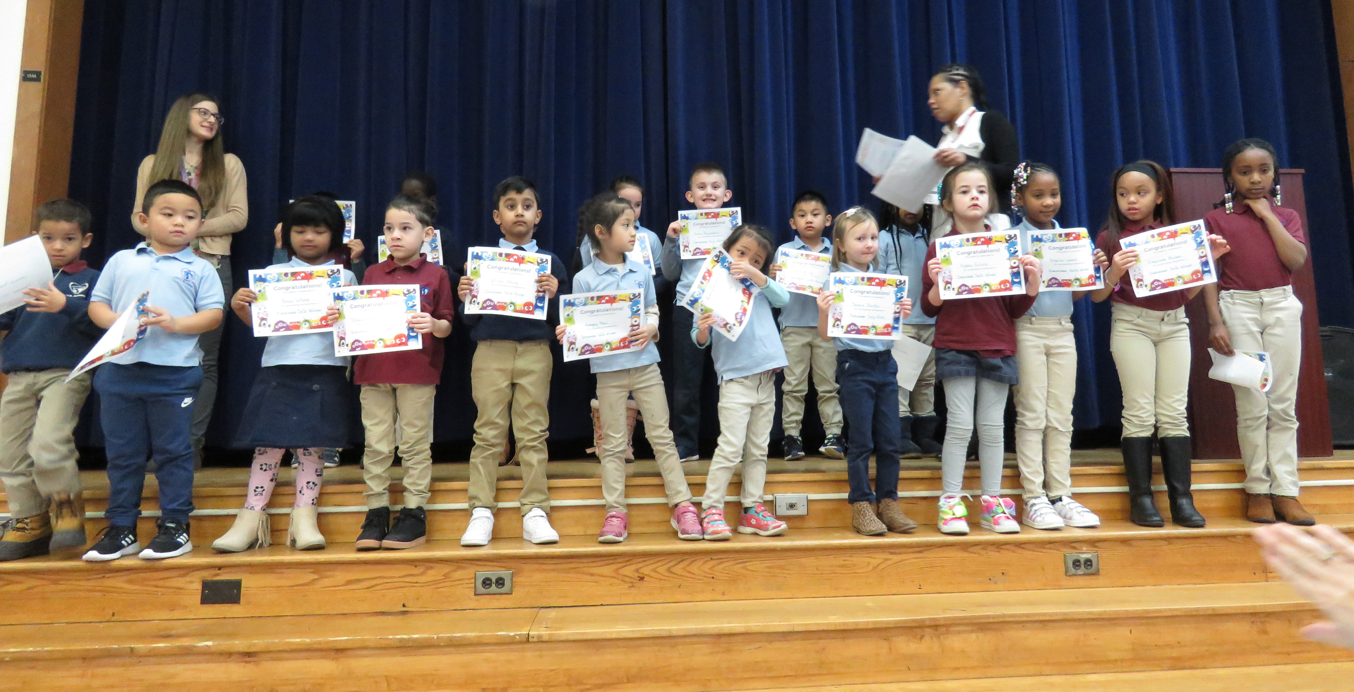 Utica Academy of Science Elementary School Celebrates January Student of the Month