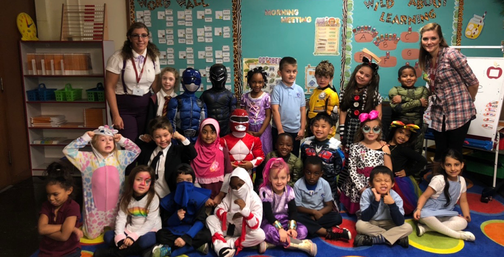 Elementary Atoms celebrated Halloween at their Fall Festival