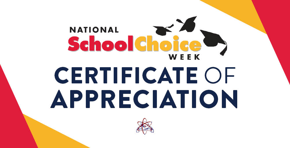 Utica Academy of Science junior-senior high school was recognized for their hard work and achievements during National School Choice Week in January 2022.