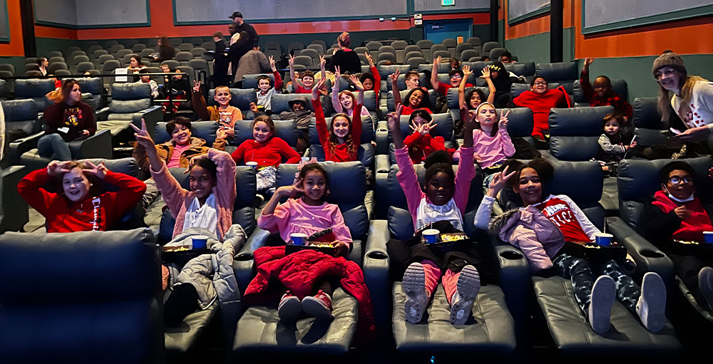 Utica Academy of Science 4th Graders Take Field Trip to see "Puss in Boots: The Last Wish”