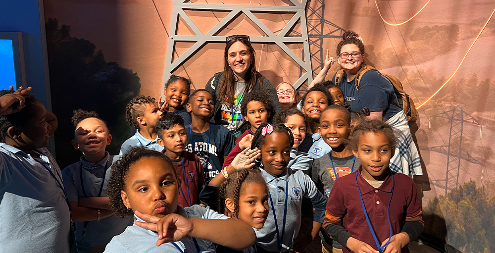 Utica Academy of Science 2nd Graders Visit the NY Energy Zone