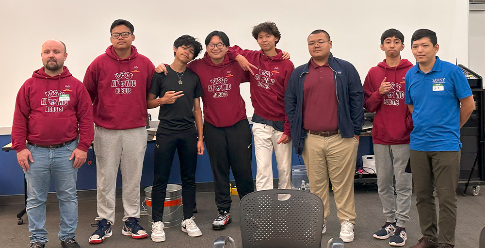 UAS Students Explore Drone Soccer at SUNY Polytechnic Institute