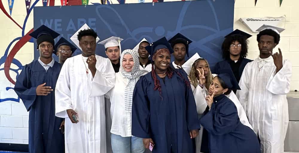UAS Seniors and Kindergarteners Celebrate Full-Circle Moment